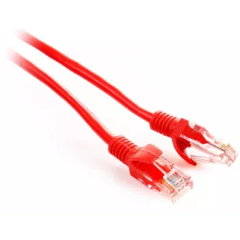Cabo de rede GETFORT Cat.5e UTP 5m vermelho