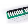 Patch panel GETFORT Cat.6 UTP 24 portas 1U cinzento PGF-6UTP24-B5-G