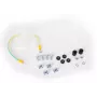 Patch panel GETFORT Cat.6 UTP 24 portas 1U cinzento PGF-6UTP24-B5-G