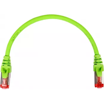 GETFORT Cabo de rede Cat.6A S/FTP LSOH 0,25 m verde