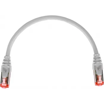 GETFORT Cabo de rede Cat.6A S/FTP LSOH 0,25 m cinzento