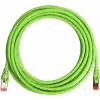 Cabo de rede GETFORT Cat.6A S/FTP LSOH 5m verde