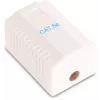 Módulo RJ45 blindado de superfície GETFORT GF-1G5EFTP Cat.5e, branco