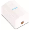 GETFORT GF-1G6UTP Tomada de rede RJ45 Cat.6 UTP de superfície, Branco