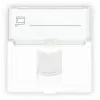 Módulo de dados GETFORT GF-2MOD-1G 2 módulos RJ45 45x45 mm Cat.6 UTP branco