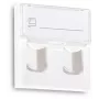 GETFORT GF-2MOD-2G módulo de rede Mosaic 2 portas RJ45 Cat.5e, 45x45mm, branco