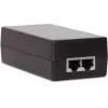 GETFORT GF-48D1000 Adaptador injetor PoE passivo 48W, 100-240V AC para 48V DC, 10/100 Mbps, 2x RJ45, compatível IEEE 802.3af/at