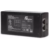 GETFORT GF-48D1000 Adaptador injetor PoE passivo 48W, 100-240V AC para 48V DC, 10/100 Mbps, 2x RJ45, compatível IEEE 802.3af/at