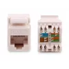 GETFORT GF-K5EUTP Módulo Keystone Cat.5e UTP RJ45, branco