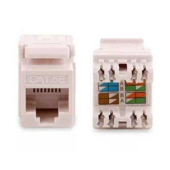 GETFORT GF-K5EUTP Módulo Keystone Cat.5e UTP RJ45, branco