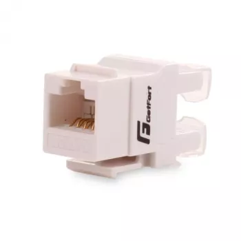 GETFORT GF-K5EUTP Módulo Keystone Cat.5e UTP RJ45, branco