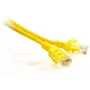 Cabo de rede GETFORT GF-PC5EUTP-3Y Cat.5e UTP, 3m, amarelo, RJ45, contactos dourados, 1 Gbit/s