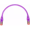 Cabo Patch GETFORT GF-PC6ASFTP-0.25V Cat.6A S/FTP LSOH 0,25 m roxo
