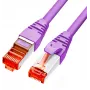 GETFORT GF-PC6ASFTP-2V Cabo de rede Cat.6A S/FTP LSOH 2m lilás