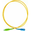 Cabo de patch de fibra ótica monomodo GETFORT GF-SUSAS5 SC/UPC para SC/APC Simplex 5m LSZH amarelo