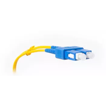 GETFORT GF-SUSUD2 Cabo de fibra ótica monomodo duplex SC/UPC para SC/UPC, 2 m, amarelo