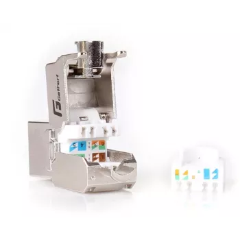GETFORT KGF-5EFTP-NT módulo keystone Cat.5e FTP, sem ferramentas