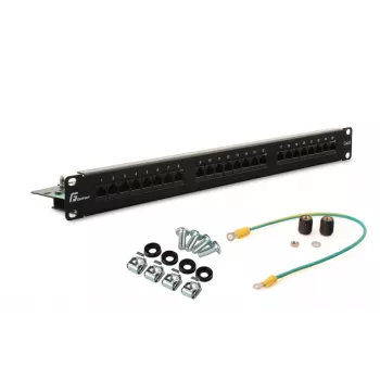 Patch panel GETFORT PGF-6UTP24-B5 24 portas UTP Cat.6