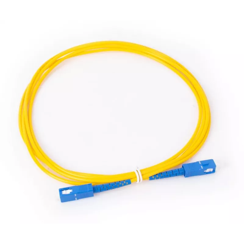 Cabo de fibra ótica patch GETFORT SM LC/UPC-LC/UPC simplex 2m