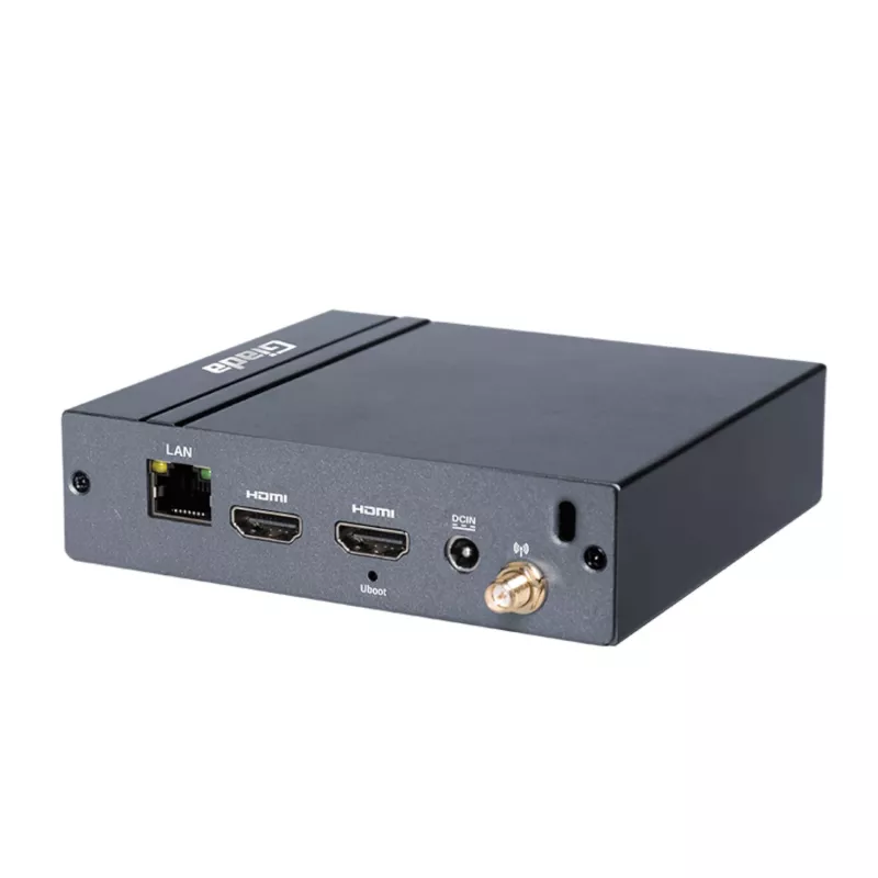 Giada DN24 Raspberry Pi Dual-HDMI ARM Leitor Multimédia (CM4 Lite | 2GB | 32GB eMMC)