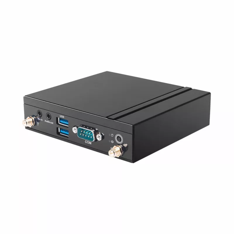 Giada VM23 Media Player Digital Signage 4K sem ventoinha - Intel Celeron J3160, 4GB RAM, 64GB SSD, Dual-HDMI, DisplayPort, Dual-GbE, Suporte VESA