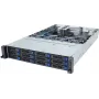 Giga Computing GigaByte R263-S30-AAH2 Barebone servidor rackmount 2U, 12x baías hot-swap 3,5 polegadas/2,5 polegadas, 2x 1300W PSU redundante, Intel C236, LGA 1151
