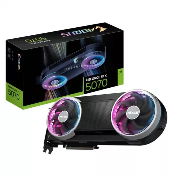 Gigabyte AORUS GeForce RTX 5070 INFINITY 12GB GDDR7 placa gráfica