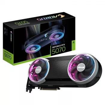 Gigabyte AORUS GeForce RTX 5070 INFINITY 12GB GDDR7 placa gráfica