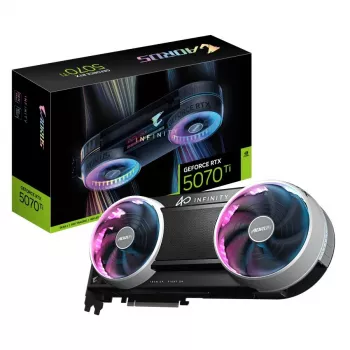 Placa gráfica Gigabyte AORUS GeForce RTX 5070 Ti INFINITY 16GB GDDR7