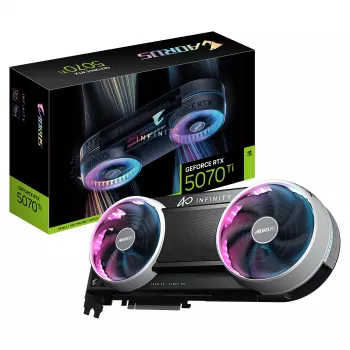 Placa gráfica Gigabyte AORUS GeForce RTX 5070 Ti INFINITY 16GB GDDR7