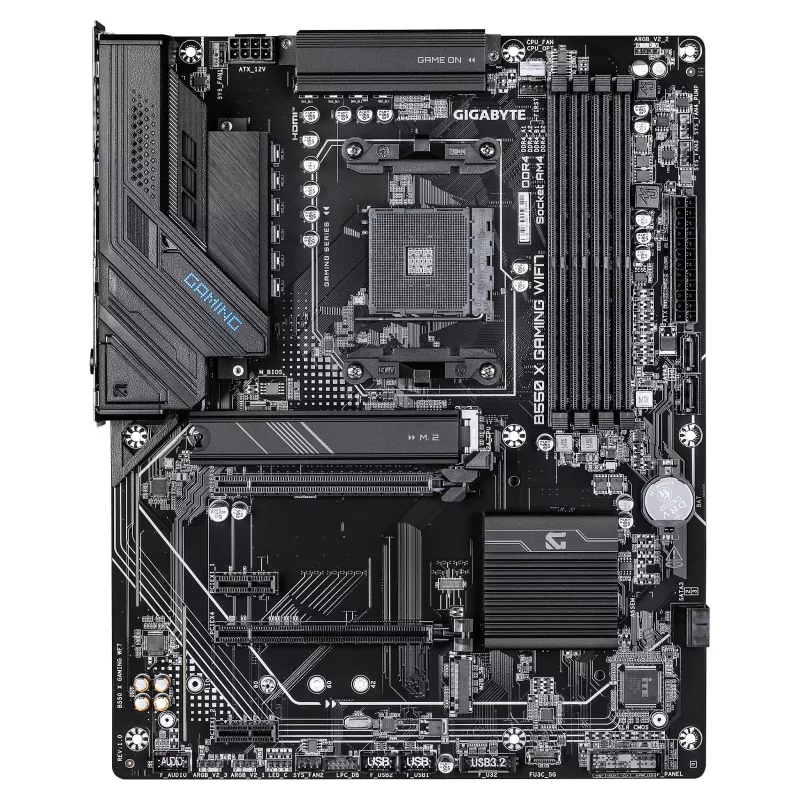Gigabyte B550 X GAMING WIFI7 placa-mãe para AMD AM4, DDR4, Wi-Fi 7, M.2, HDMI