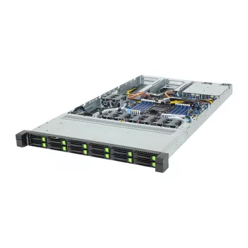 Servidor rack 1U barebone GIGABYTE R164-SG5-AAV1, LGA-4710 único, 4x baías hot-swap de 3,5