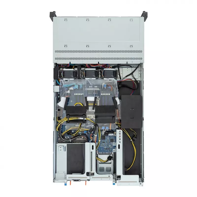 Gigabyte R243-EG0-AAL1 Barebone de servidor rack 2U, Single SP6, AMD EPYC 8004, 12x DDR5, 12x 3,5 polegadas Hot-Swap, 2x 10GbE, 850W redundante