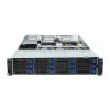 Gigabyte R243-EG0-AAL1 Barebone de servidor rack 2U, Single SP6, AMD EPYC 8004, 12x DDR5, 12x 3,5 polegadas Hot-Swap, 2x 10GbE, 850W redundante