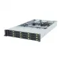 Gigabyte R263-ZG0-AAL2 (Rev. 3.x) servidor rack 2U barebone, single AMD SP5, 12x baías 3.5/2.5 inch, 2x fonte de alimentação 1200W