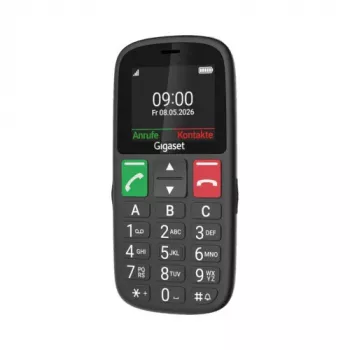 Gigaset GL30 Black | Telemóvel dual-SIM com botão de chamada de emergência SOS