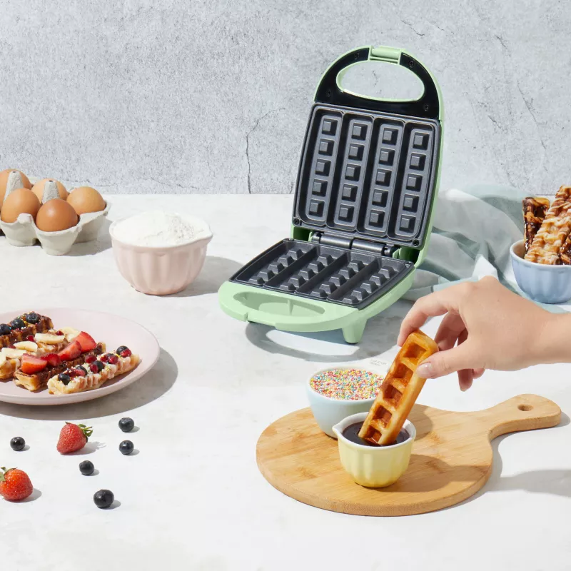 Giles & Posner EK5419NGSGRVDE máquina de waffles em palito