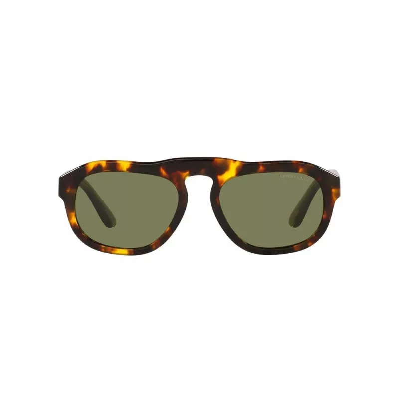 Óculos de sol quadrados de homem GIORGIO ARMANI AR8173-50922A preto mate cinzento degradê 52mm