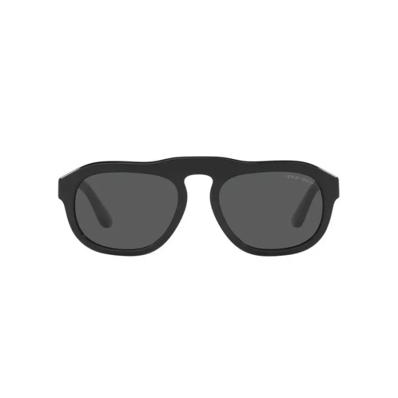 Óculos de sol retangulares de homem GIORGIO ARMANI AR8173-500187 preto/cinzento 52mm