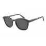 Óculos de sol quadrados de homem Giorgio Armani AR8170-5964B1 Havana acetato com lentes azuis degradê