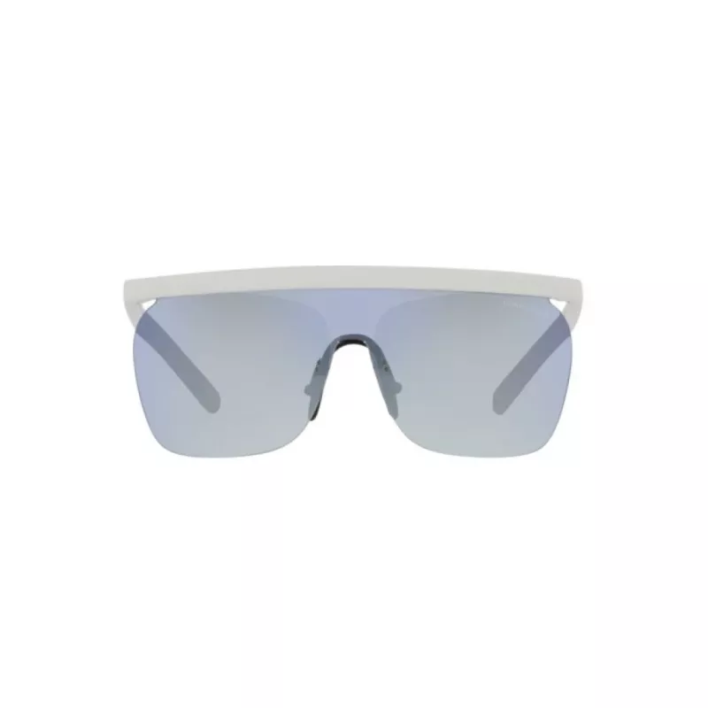 Óculos de sol de homem Giorgio Armani AR8169-5344D6 armação quadrada cinzento transparente cinzento escuro UV400