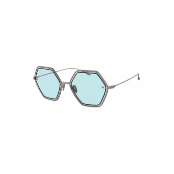 GIORGIO ARMANI ÓCULOS DE SOL AR6130-301165 Mulher Piloto Aviador Dourado claro Cinzento escuro Degradê 59mm