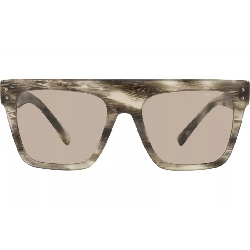 Giorgio Armani Óculos de sol unissexo AR8177-5922-3 Havana Acetato Castanho Lente 52mm