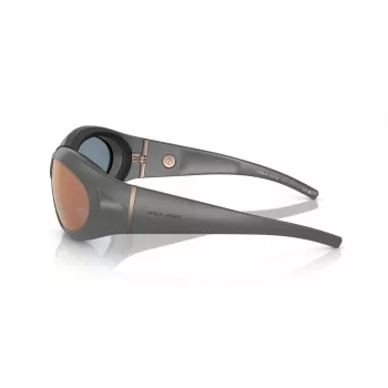Óculos de sol unissexo GIORGIO ARMANI AR8201Q60504Z armação preta lentes cinzentas degradê 61 mm