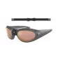 Óculos de sol unissexo GIORGIO ARMANI AR8201Q60504Z armação preta lentes cinzentas degradê 61 mm