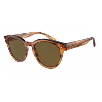 Óculos de sol de mulher Giorgio Armani borboleta AR8164F592173 Dark Havana Brown Gradient 55/20/145 mm