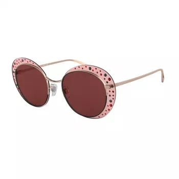 Óculos de sol de mulher Giorgio Armani AR6079-301175 Havana metal phantos castanho degradê 52mm