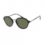 Óculos de sol GIORGIO ARMANI AR8139-500131 para mulher armação preta em acetato, formato quadrado, lentes cinzentas, 51 mm