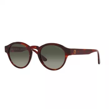 GIORGIO ARMANI Óculos de sol de mulher AR8146-596271 Havana Acetato Verde Degradê 50/15/145 mm