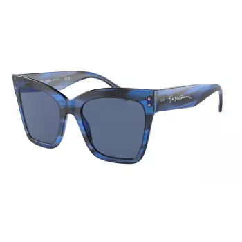 Óculos de sol de mulher GIORGIO ARMANI AR8175-595380 Havana acetato borboleta cat-eye 54/20/140 mm